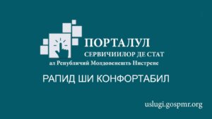 Командэ онлайн… пе Порталул Сервичиилор де Стат
